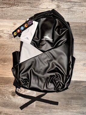 High Sierra Luna Black Backpack with Laptop Pocket